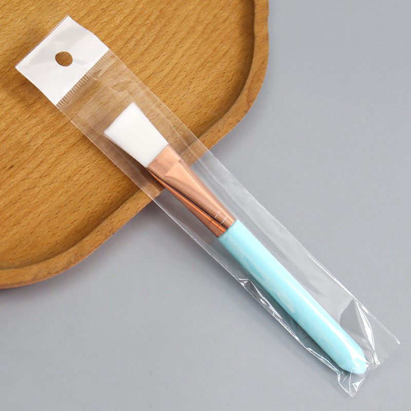 Beauty brush makeup brush facial mask brush manufacturer gold aluminum set white hair brush tea pen independent packaging pot brush wholesale