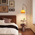 Fei shi desk living room for homenew arrivalsmall apartment bauhaus solid wood round small tea table floor lamp fei shi medium