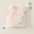 Babibele autumn/winter baby stylish outerwear vest, infant thickened quilted children's vest, warm waistcoat