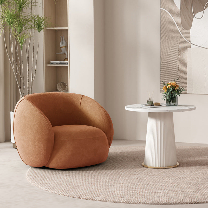 Beauty salon rest area sales department negotiation single sofa round table combination b&b balcony sofa chair living room