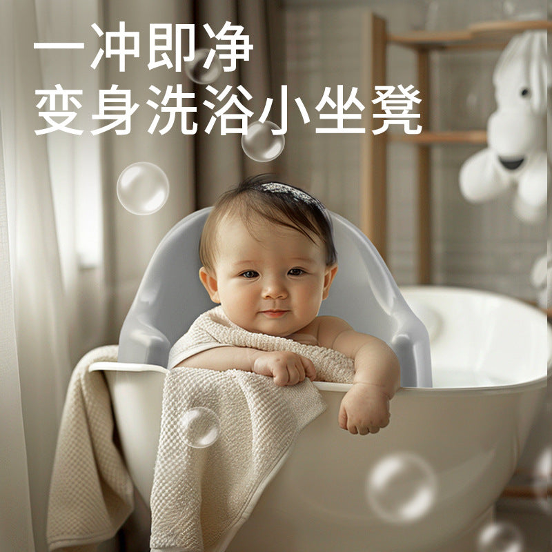 Baby learning to sit chair artifact anti-rollover baby sitting artifact does not hurt the spine Home music dining chair can take a bath