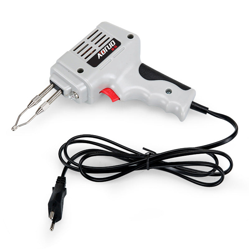 Electric soldering gun set, fast electric soldering gun set 100W solder gun, industrial grade high-power electric soldering gun, Luo iron