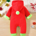 Baby christmas party outfit patchwork romper