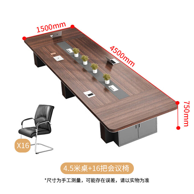 Saint-li conference table long table training table and chair set office desk negotiation table