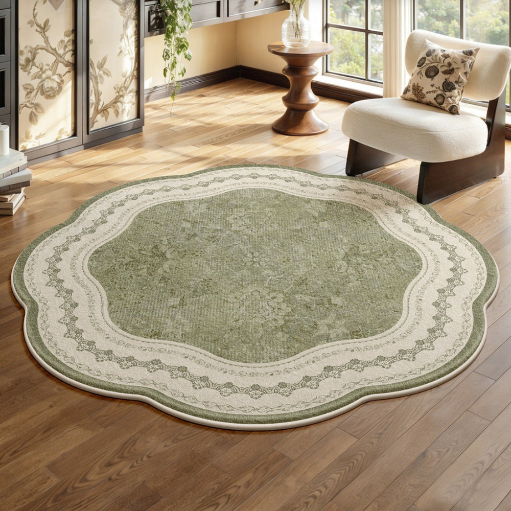 French round carpet  new living room sofa bedroom bedside balcony floor mat non-slip chair computer chair special shape