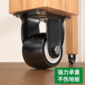 Silent brake universal wheel load-bearing caster flatbed truck roller directional steering wheel pulley trolley