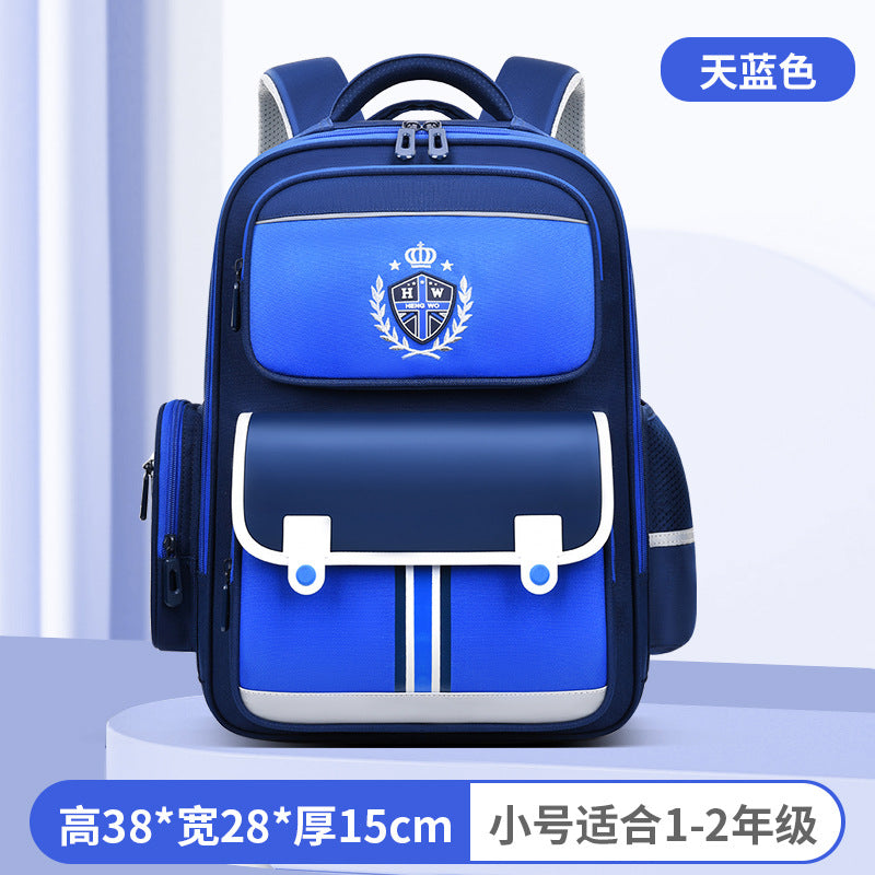 New arrival waist and spine protection to reduce the burden of primary school bags for men and women, 3 to 6 grade kids backpacks, large capacity abrasion resistant