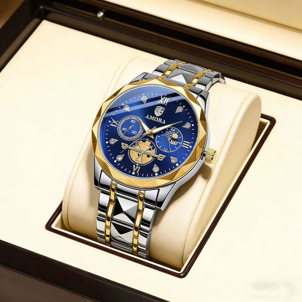 2025 new men's fashion watch - trendy luminous waterproof quartz watch - wholesale & dropshipping available