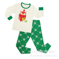 Export source factory kids home clothes men's and women's pajamas suit type a pure cotton casualprintingintimatessuit
