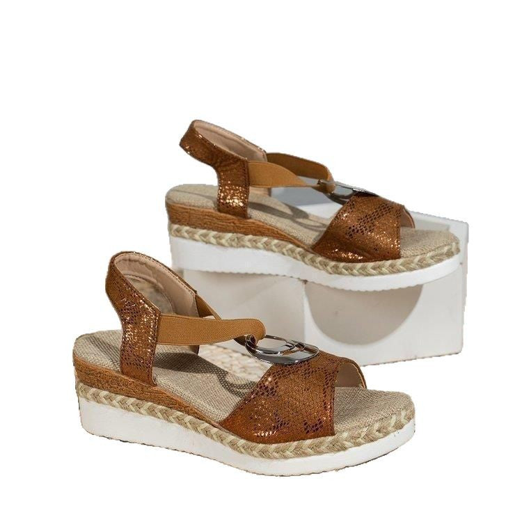 plus size women's sandals -  summer new arrivals: flat, wedge, and peep-toe casual sandals for women -  &