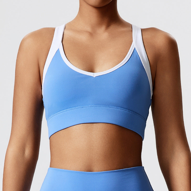 dance running sports intimates women's vest style fitness yoga tops bra personalized cross-border hot sale