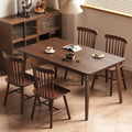 Nordic solid wood dining table & computer desk - perfect for small spaces, student study, and rental apartments - rectangular dining table