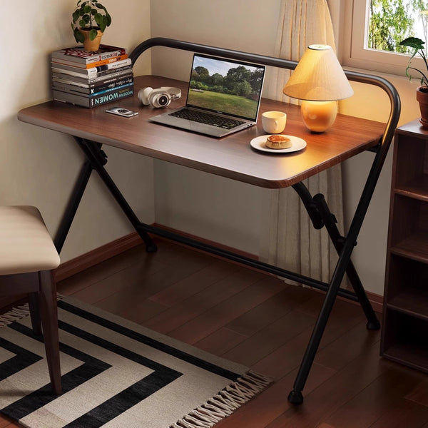 Computer desk Bedroom Home folding desk Junior high school student writing study table Simple rental house workbench