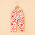 Girls' summer pants: kids' summer cartoon baby girl milk silk leggings - lightweight outerwear for summer