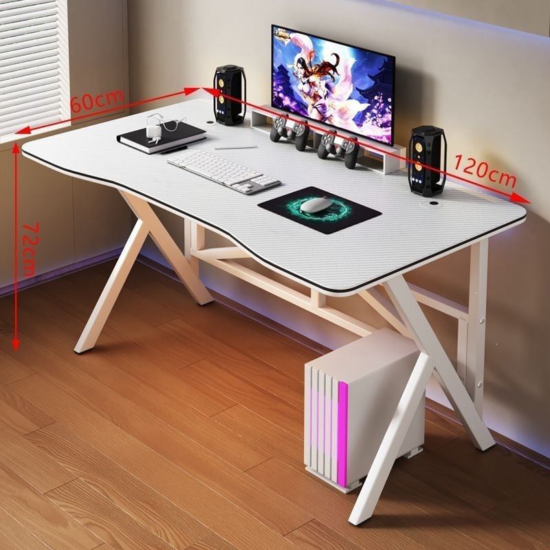 Desk, home office desk, bedroom table, simple study desk, rental apartment computer desk, workstation, minimalist gaming desk
