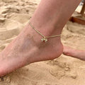 Titanium steel gold bows necklace for women, accessible luxuryclassy clavicle chain for women, ankle chain, no need to take off when taking a bath