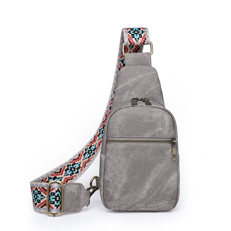 Cross-border popular bags, messenger bags, women's bags, new fanny packs, women's trendy fashion casual and versatile women's breast bags