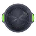 Factory new in stock 9.5inch silicone round cake mold baking pan for homediy non-stick