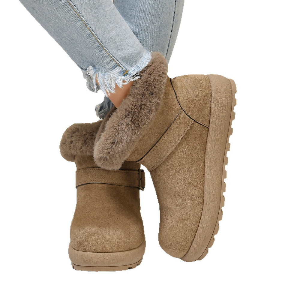 autumn new arrival: plus-size women's casual comfortable european and american style fashionable outerwear boots - wholesale