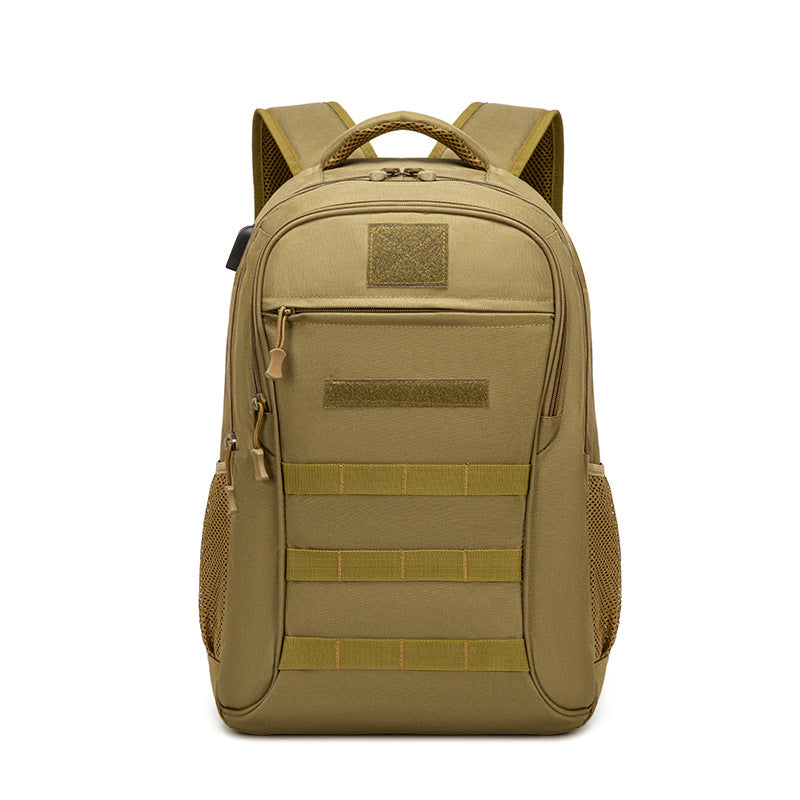 Outdoor riding military fans large capacity USB multi-function backpack mountaineering sports backpack tactical bag backpack