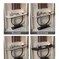 Accessible luxury bench narrow table slate console table entrance cabinet new chinoiserie bench entrance console table table against the wall semicircle