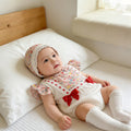 Baby clothes summer thin newborn baby girl bag butt clothes hundred days summer floral full moon cute princess clothes