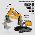 hot-selling full proportional alloy mini excavator dumper truck 1:64 scale kids' remote control construction vehicle mini forklift