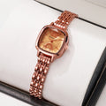 Honghong square steel belt watch women's niche classy watch women's watch women's quartz watch manufacturer wholesale