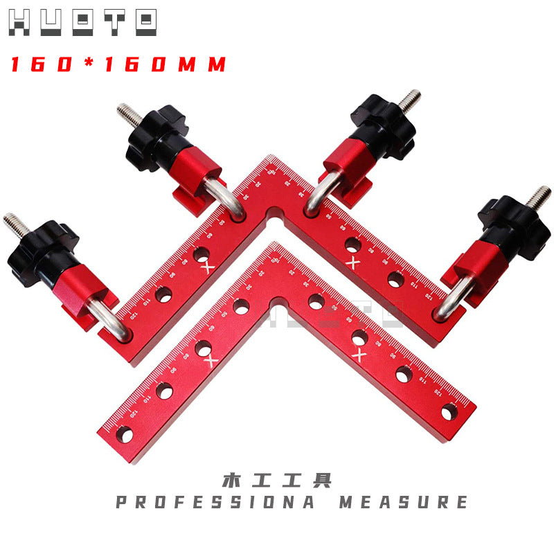Woodworking Right Angle Positioning Clip Adjustable Fixed Clip Woodworking Puzzle Right Angle Positioning Ruler 90 Degree Right Angle Ruler Woodworking Tools