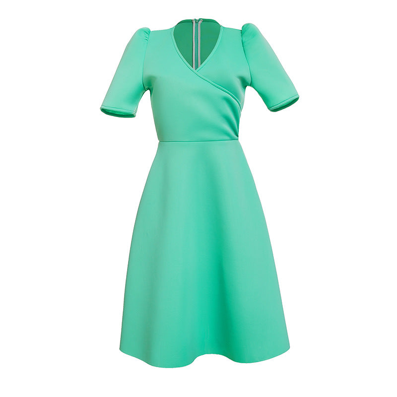 African cross-border  new arrivalfashion african elegantwork clothingpure color leisureloose style dress special price