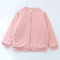 Wool silk kids school uniform handy gadgetfall and winternew arrivalbubble chen middle children zipper small cotton jacket temperature changing lock temperature thick