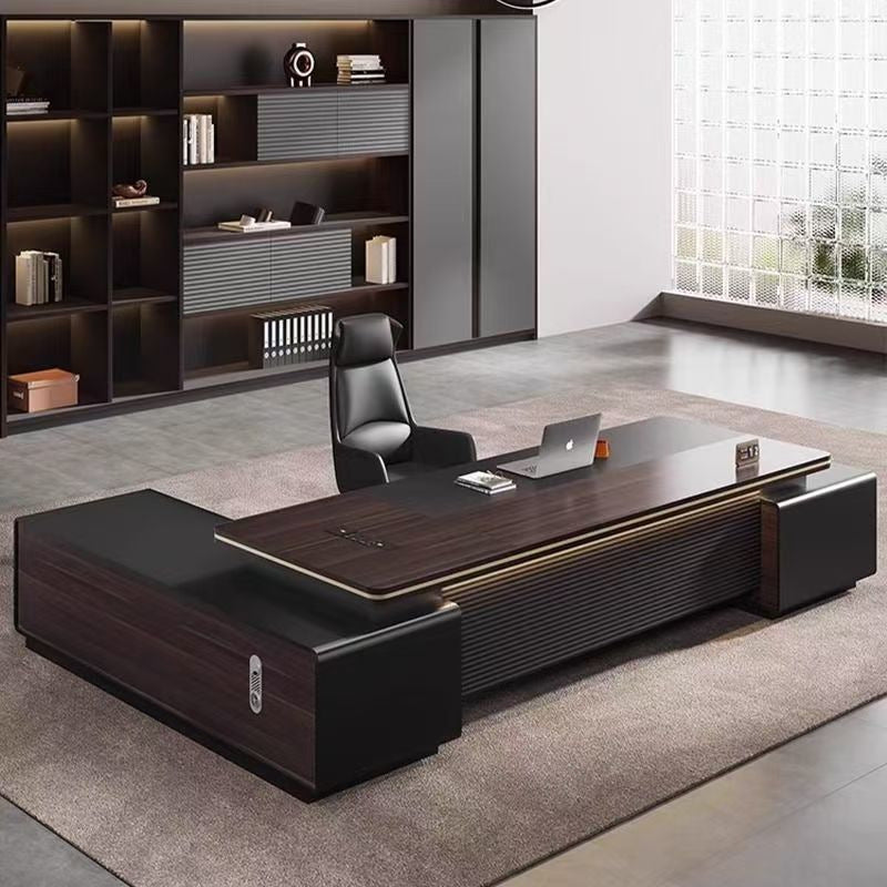 E0 environmental-friendly accessible luxury boss office desk and chair combination casual modern president room classy furniture manager supervisor table