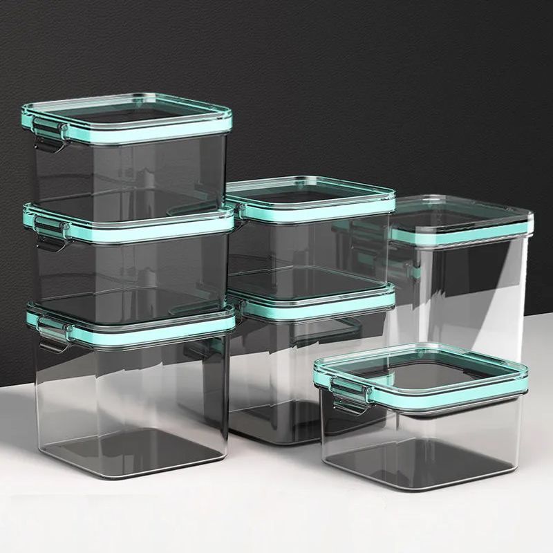 Plastic jars, grain storage cans, special sealed cans for milk tea shops, pet snack cans, crisper storage cans