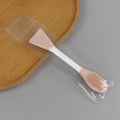 Mask brush shovel double-headed silicone mask brush mud mask facial cleansing brush shovel-shaped head mask brush stick beauty tool scraper