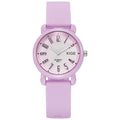 Silicone strap waterproof women's watch student watch dopamine color matching quartz watch manufacturer wholesale dopamine watch