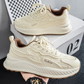 Men's winter 2025 new collection: chunky sole, height increasing, versatile casual sneakers, athletic running shoes, trendy breathable dad shoes for men