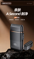 New portable reciprocating electric shaver - compact, home & car use, waterproof, men's shaving razor