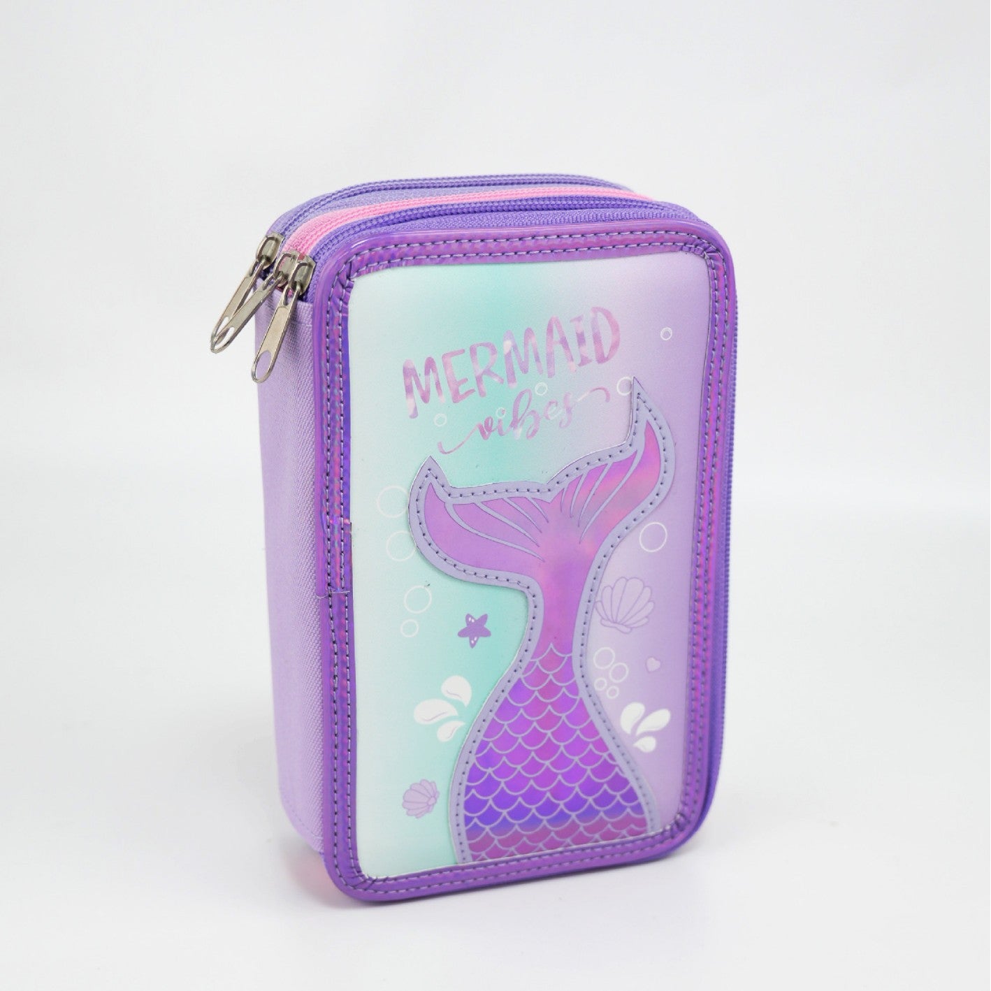 New pencil bag, primary school student drawing pen, pencil bag, large-capacity stationery bag, art pen storage bag, high-value pencil case.