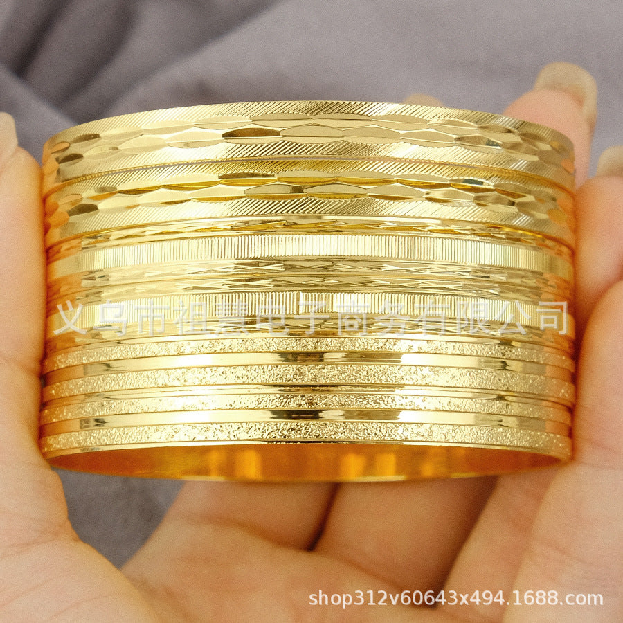ethiopian african fashion women's brushed bangle african bridal wedding bracelet jewelry gift