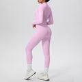 Naked casual workwear beautiful back outwear short outwear yoga clothes high waist hip lifting tight pants sports three-piece set
