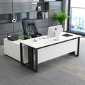 Modern minimalist office furniture executive desk manager supervisor long table computer desk boss desk office desk and chair combination