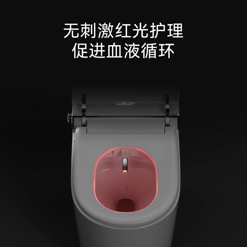 Smart toilet automatic induction flip integrated siphon small apartment without water pressure limit bacteriostatic toilet remote control