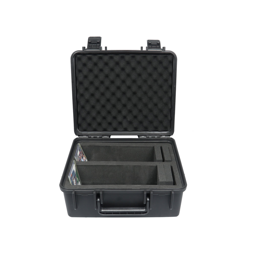 Cross-border popular card box, card brick box, card storage box, two compartments, multi-model card box can be customized