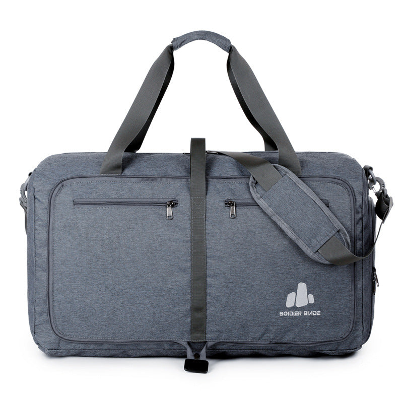 popular folding travel bag 45 liters, waterproof storage duffel bag, outdoor fitness sports handbag