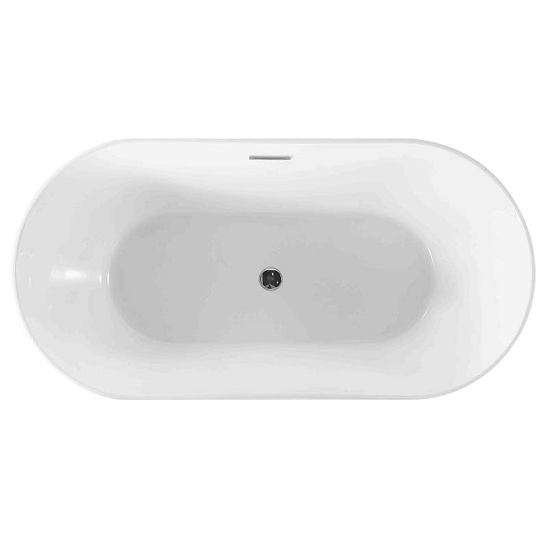 Sannora bathroom small apartment acrylic oval thin edge adult independent bathtub 1.5-1 meters