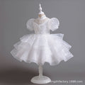 Amazon export girls' dresses model runway performance costume host performance costume tutu skirt children's princess dress