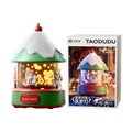 Girl's birthday gift christmas atmosphere night light rotating star projector lamp kids bedroom projector music box toy