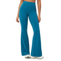 Seventy billion european and american style women's high-waisted, tight-fitting, wide-leg, slimming flare leggings for sports, running, and fitness - model 2551