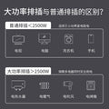 10a to 16a air conditioner dedicated power socket adapter plug, 16a large three-prong water heater high-power converter