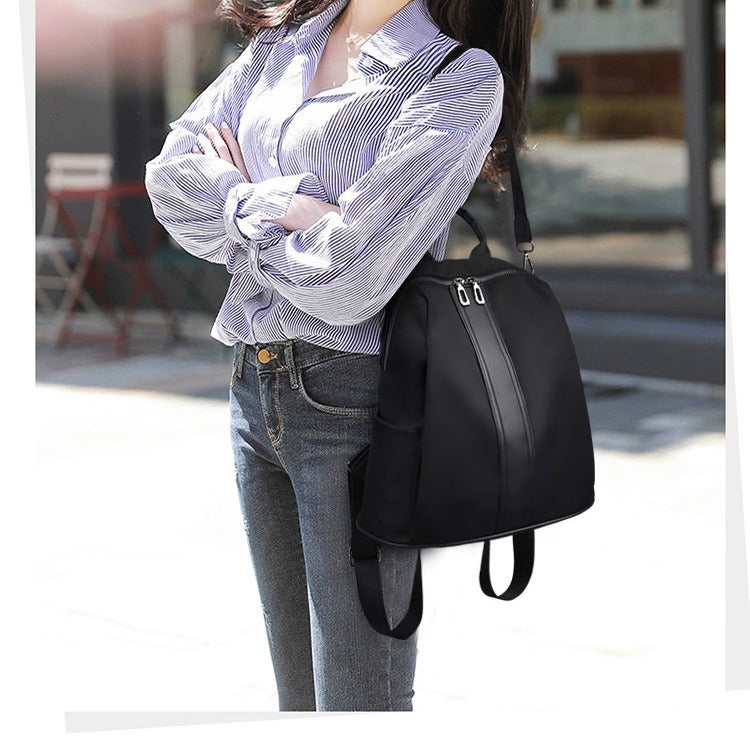 Oxford cloth backpack 2024 new trend Korean version casual fashion versatile backpack light travel backpack